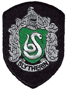 Das Slytherin-Wappen - Badge (Aufnher)