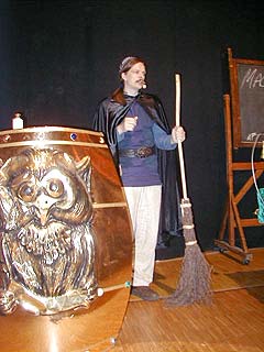 Magister Foran beim Unterricht im Zaubereiministerium in Baden-Baden 2001 - fr mein ChatProfil hier klicken